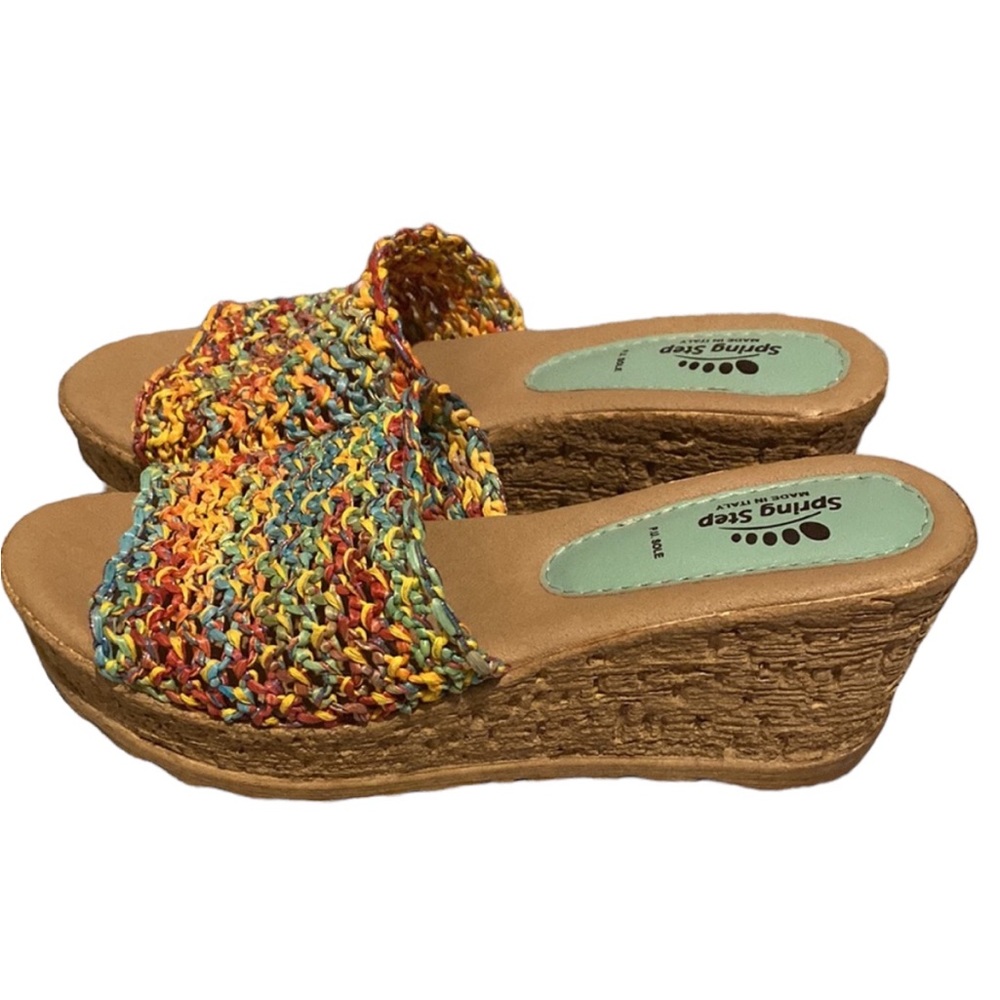 Spring Step platform sandals